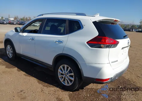 2017 Nissan Rogue Sv z USA, uszkodzony, nr VIN KNMAT2MV0HP532493